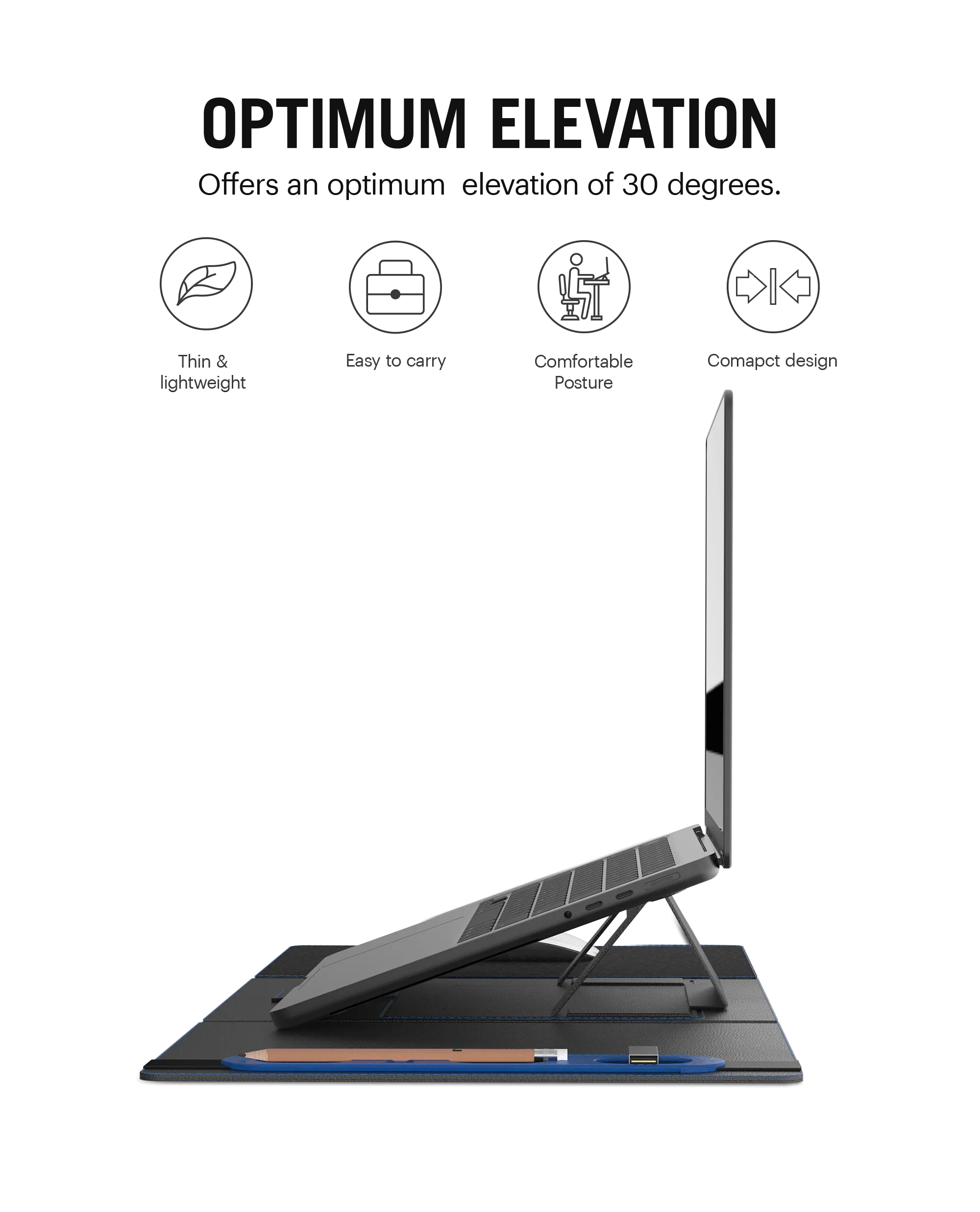 Morph Foldable Deskmat with Laptop Stand