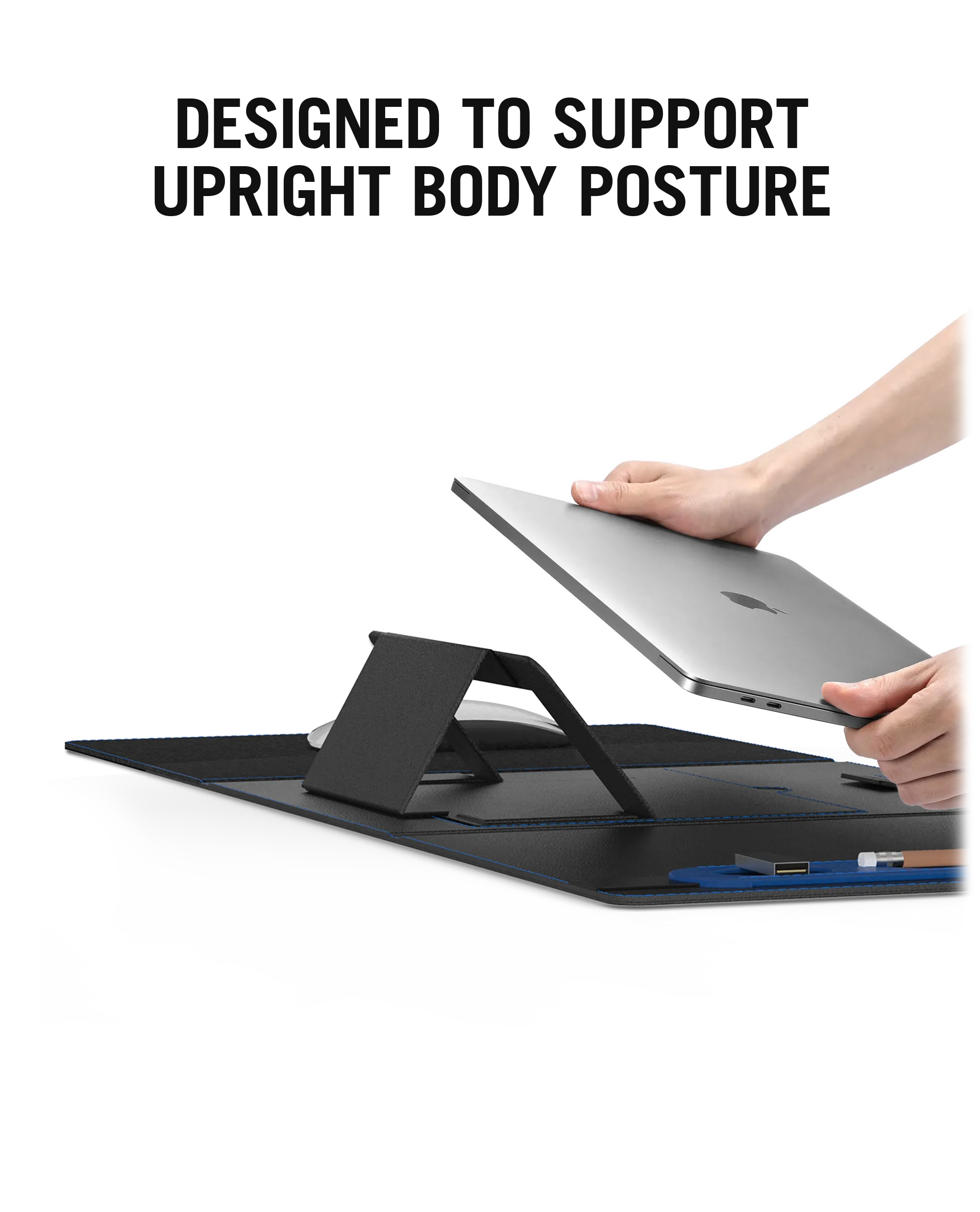 Morph Foldable Deskmat with Laptop Stand