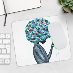 MOUSE PAD - FLOWERS IN THE HAIR