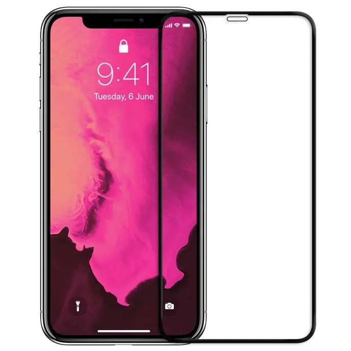 NanoArmour 3D iPhone XS Max Screen Protector Antimicrobial Edge-to-Edge