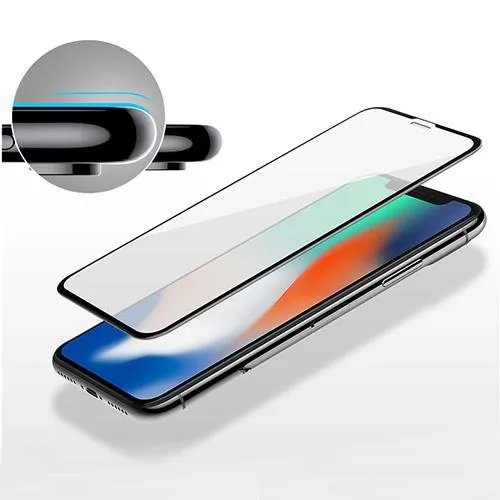 NanoArmour 3D iPhone XS Max Screen Protector Antimicrobial Edge-to-Edge