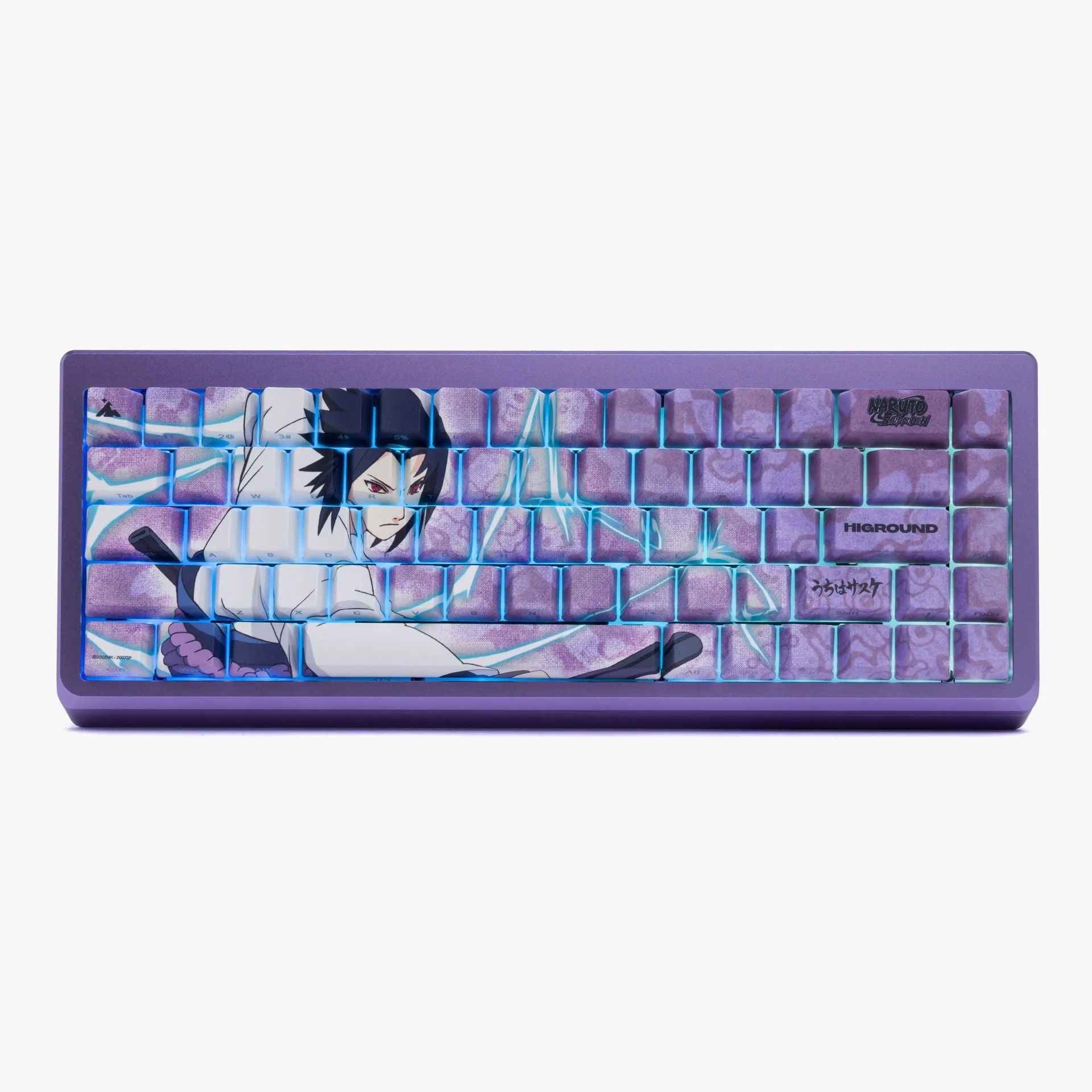 Naruto x HG Summit 65 Keyboard - Sasuke