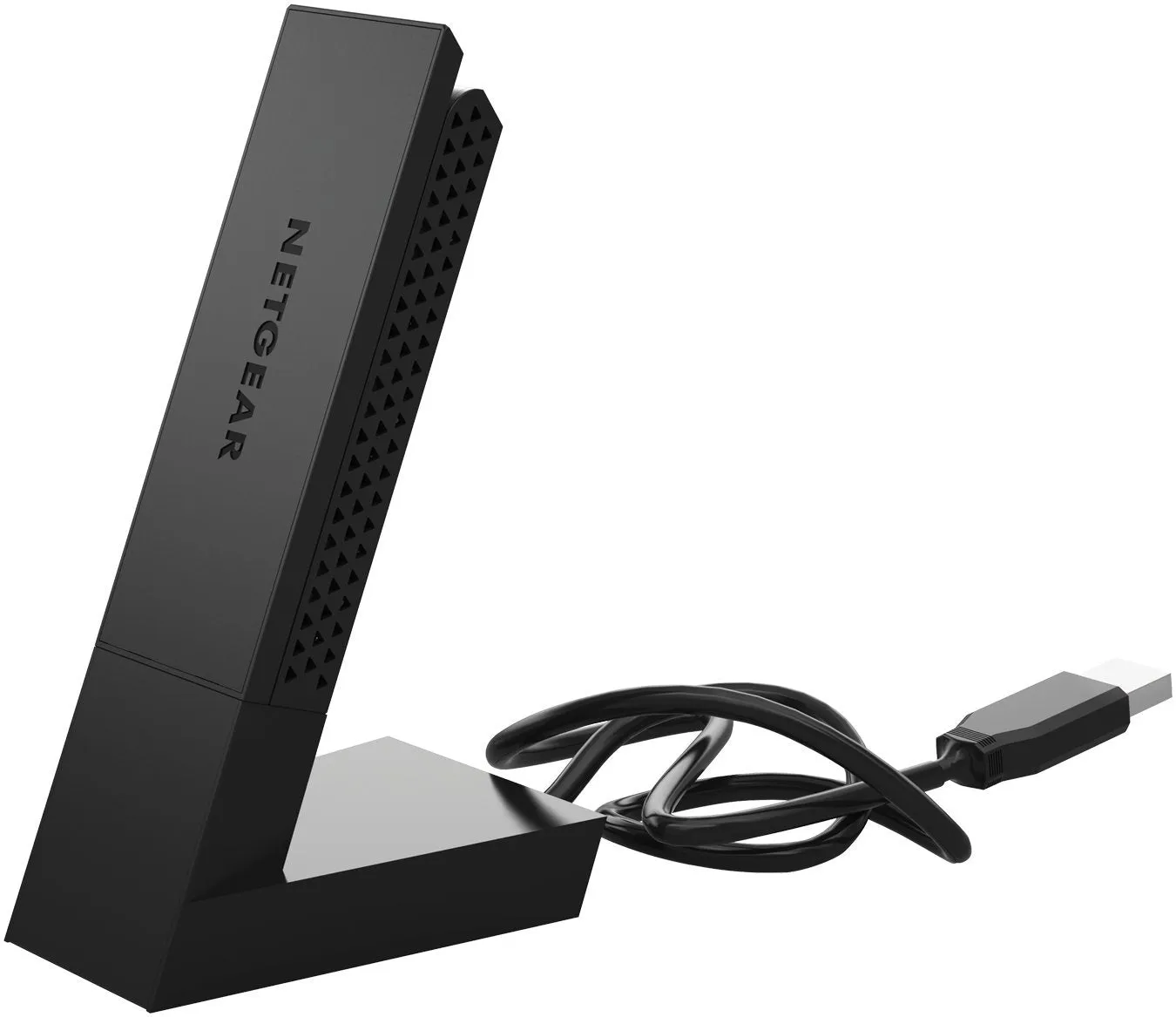 Netgear AC1200 High Gain WiFi USB Adapter, Dual Band Wireless, 1.17 Gbit/s, USB, WLAN - A6210-100PAS