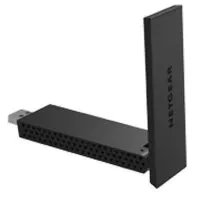 Netgear AC1200 High Gain WiFi USB Adapter, Dual Band Wireless, 1.17 Gbit/s, USB, WLAN - A6210-100PAS