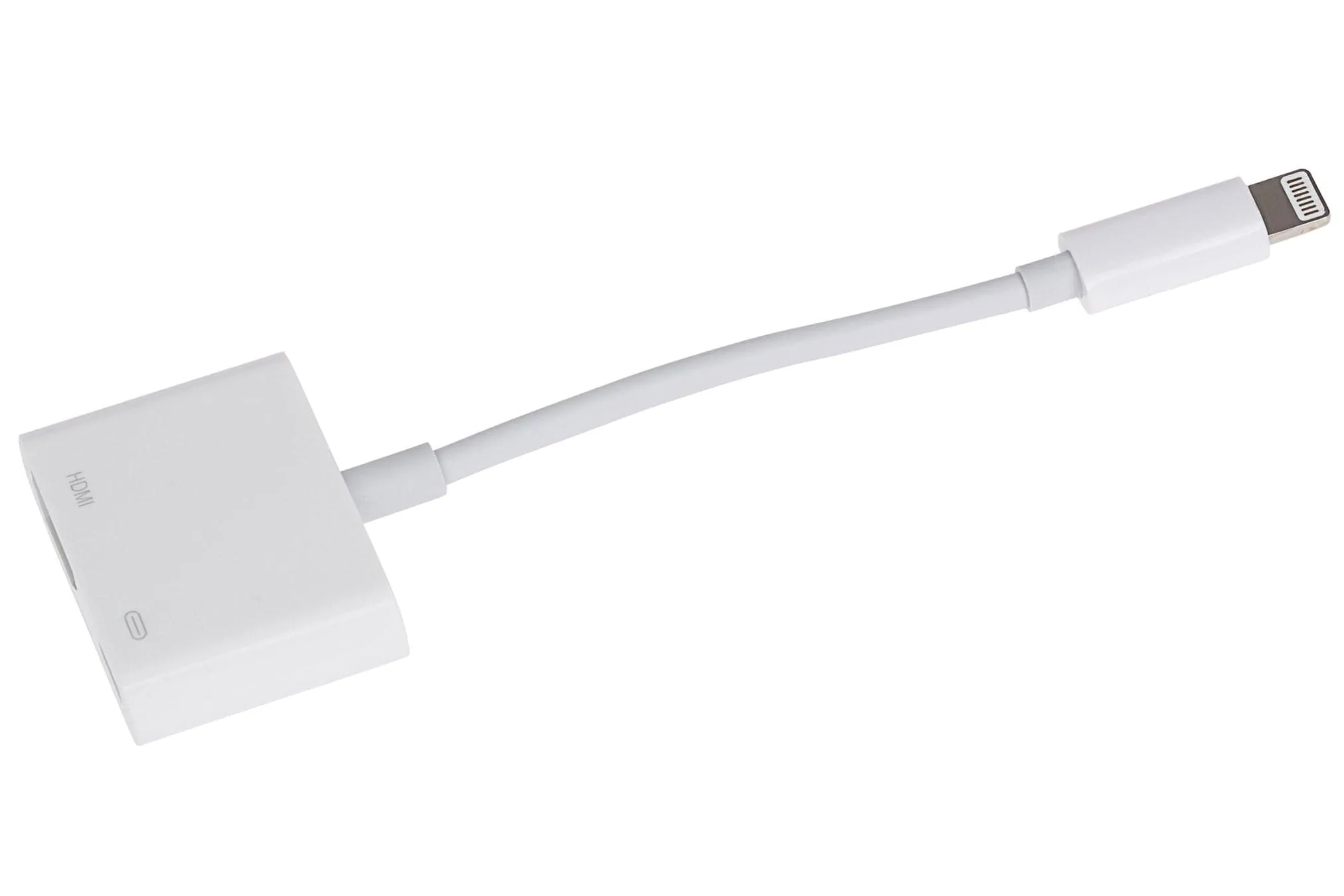 Nikkai Lightning to HDMI / Lightning Charging Port Adapter - White