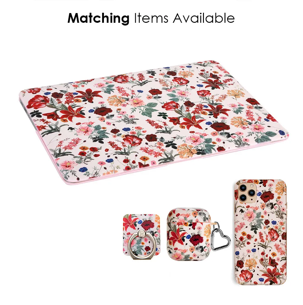 Nude Vintage Floral MacBook Case