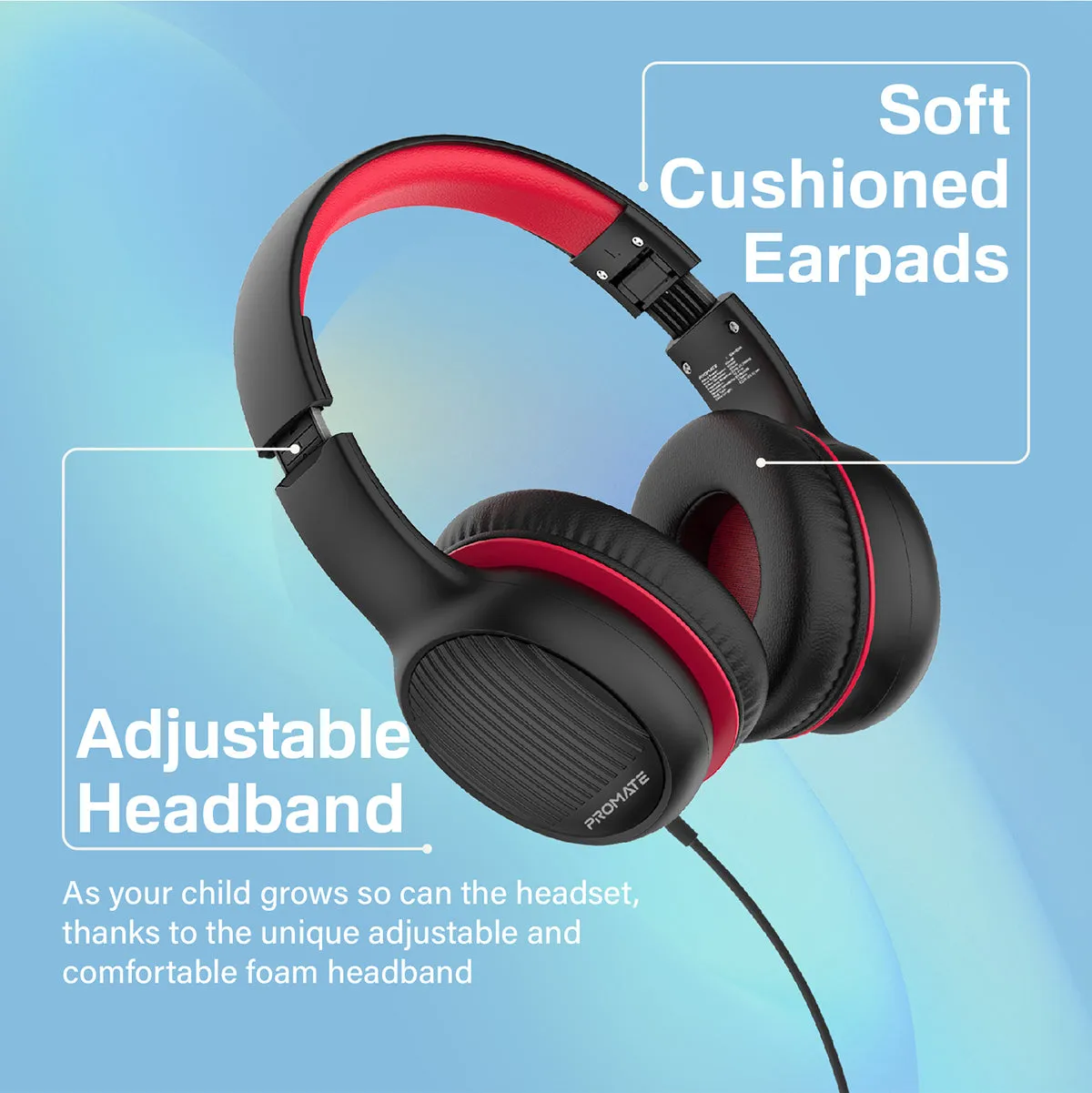 Over-Ear Hi-Definition SafeAudio™ Wired Headset