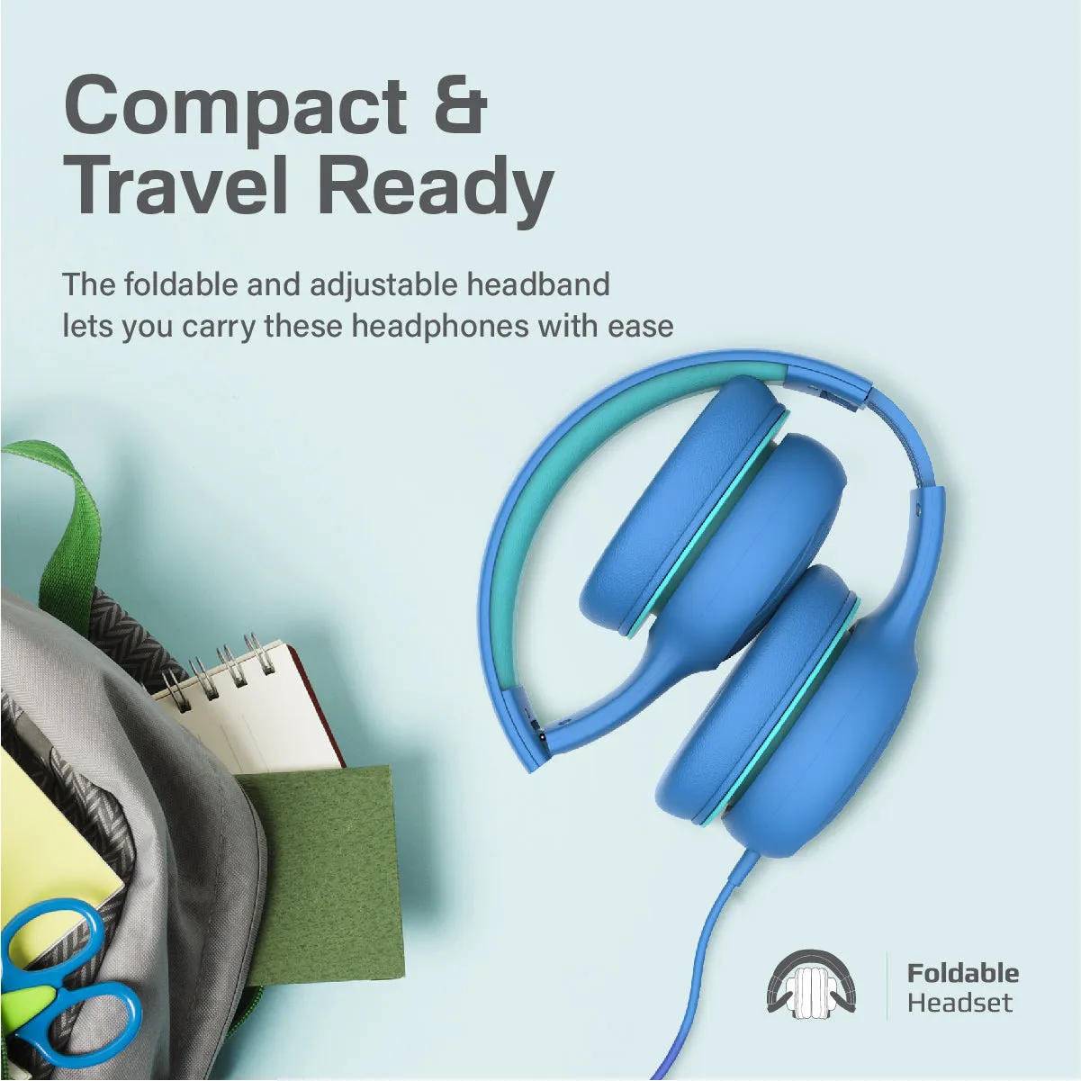 Over-Ear Hi-Definition SafeAudio™ Wired Headset