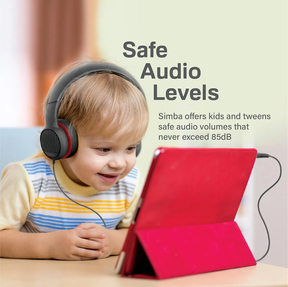 Over-Ear Hi-Definition SafeAudio™ Wired Headset