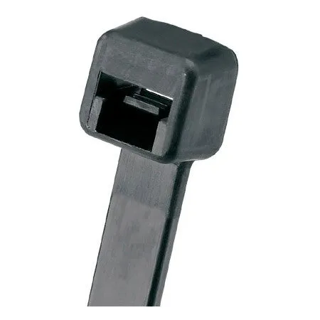 Panduit PLT2S-C0 Pan-Ty Weather Resistant 7.4-Inch 50 Lb. Cable Tie - Black - 100 Pack