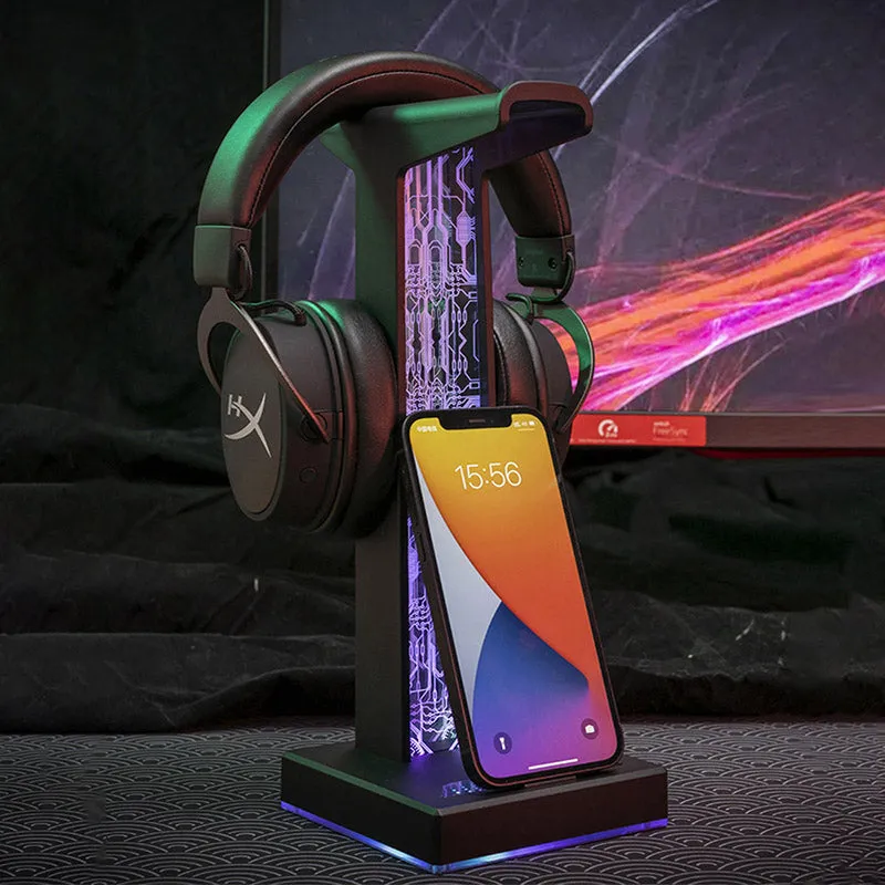 PIIFOX HS-1 Headphone Stand With USB Docks