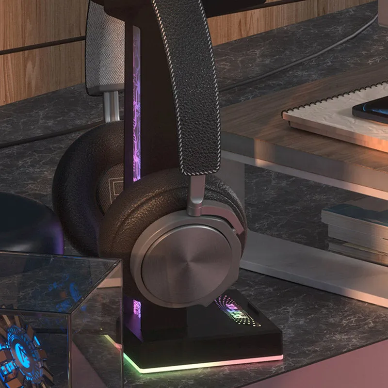 PIIFOX HS-1 Headphone Stand With USB Docks