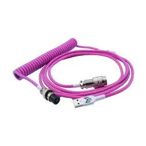 Pink Coiled Cable