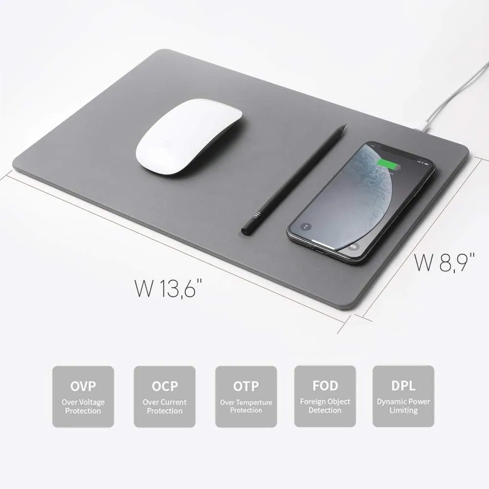 POUT Mouse Pad Hands 3 PRO Grey