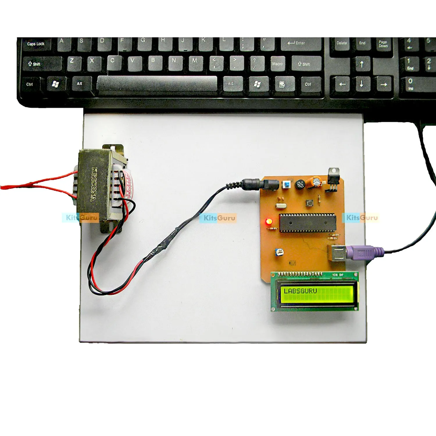 PS2 Interfacing of Microcontroller