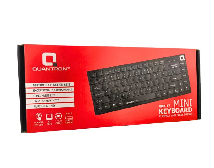 Quantron Keyboard Wired Mini  QKB17