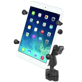 RAM Mount RAM Torque 3/8" - 5/8" Diameter Mini Rail Base with 1" Ball, Medium Arm and X-Grip for 7-8" Tablets [RAM-B-408-37-62-UN8U]