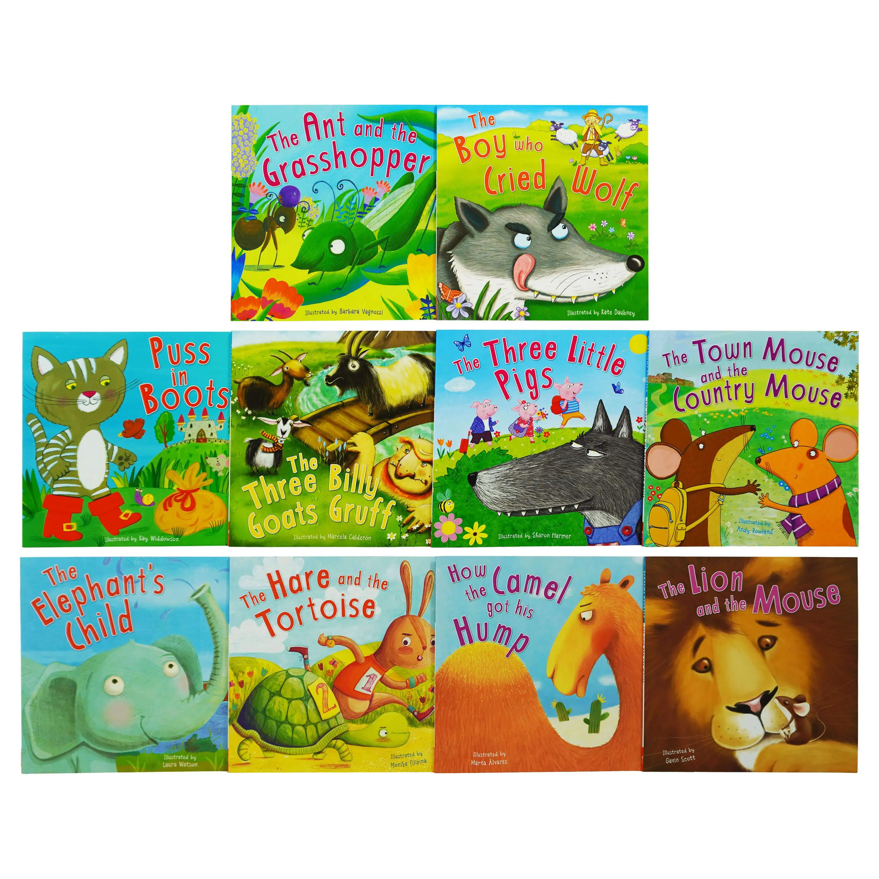 Read With Me - Bedtime Stories Box Set 10 Picture Books - Ages 2  - Paperback