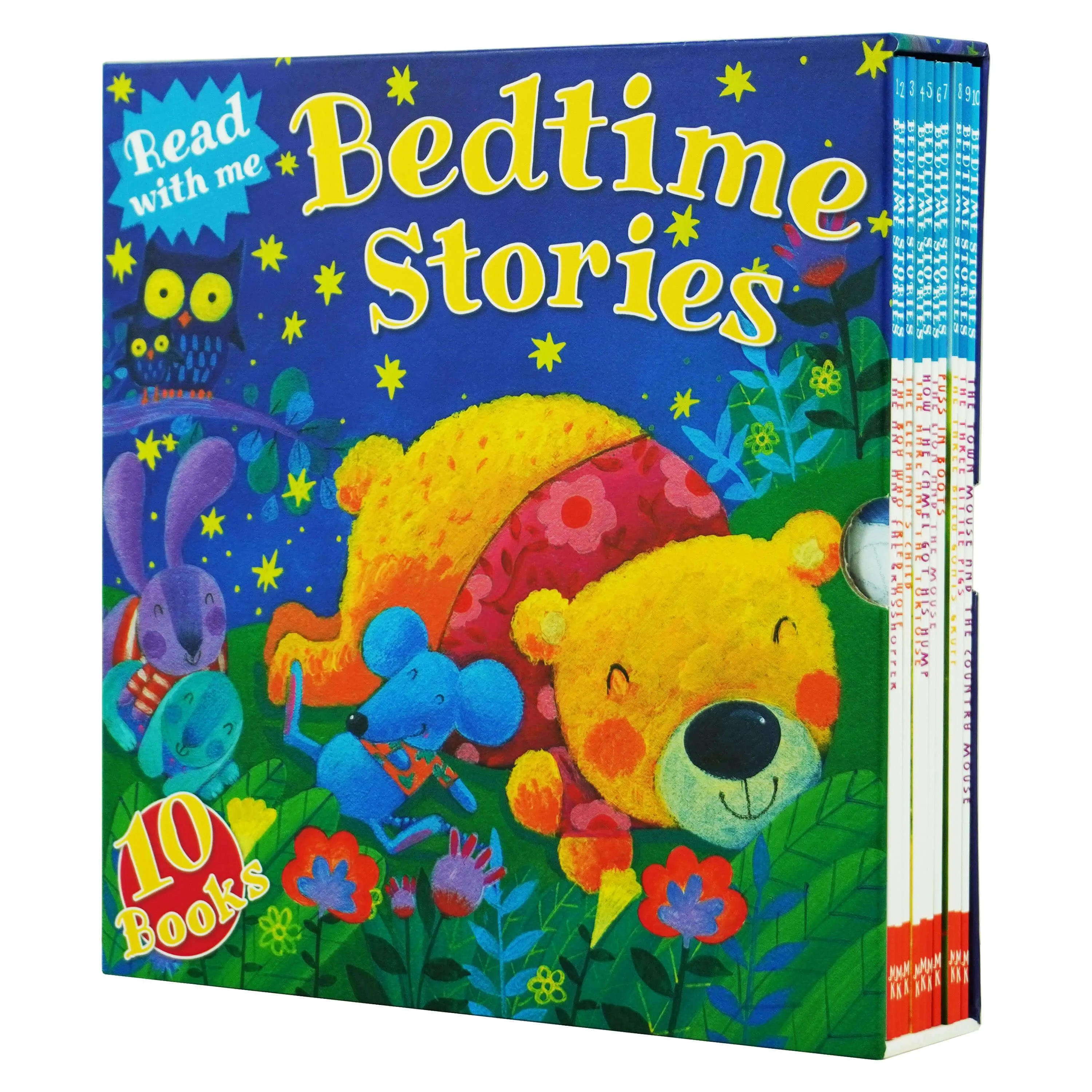 Read With Me - Bedtime Stories Box Set 10 Picture Books - Ages 2  - Paperback