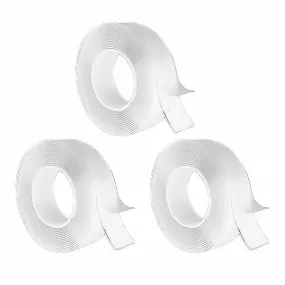 Reusable Double Sided Space Tape, 3 Pack