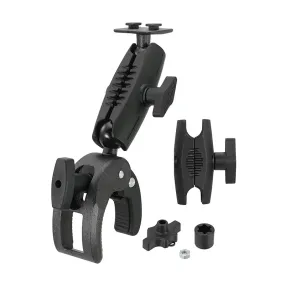 Robust Clamp Mount with Security Knob - Dual T-Tab Compatible