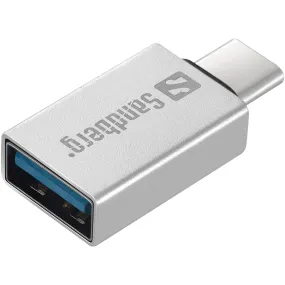 Sandberg 136-24 Usb-C > Usb 3.0 (St-Bu) Adapter Silver