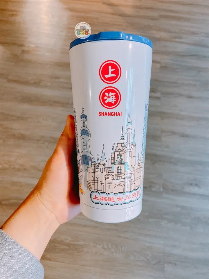 SHDL - 2024 Mickey & Minnie Mouse Travel in Shanghai Collection x Stainless Steel Tumbler