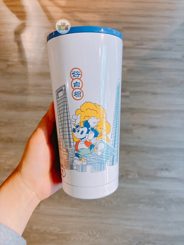 SHDL - 2024 Mickey & Minnie Mouse Travel in Shanghai Collection x Stainless Steel Tumbler