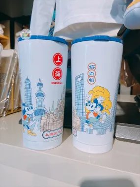 SHDL - 2024 Mickey & Minnie Mouse Travel in Shanghai Collection x Stainless Steel Tumbler