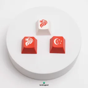 Singapore Themed Novelty Keycap