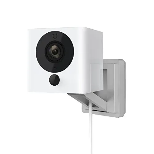 Smart Home Camera with Night Vision, 2-Way Audio, Works with Alexa & the Google Assistant