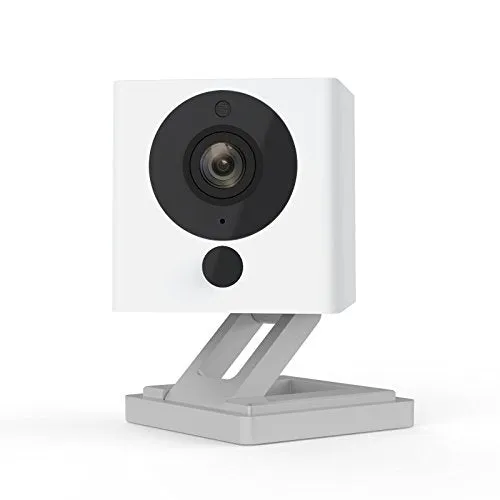 Smart Home Camera with Night Vision, 2-Way Audio, Works with Alexa & the Google Assistant