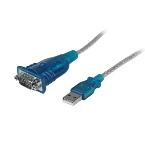 Startech.Com 1 Port Usb To Serial Rs232 Adapter - Prolific Pl-2303 - Usb To Db9 Serial Adapter Cable - Rs232 Serial Conv