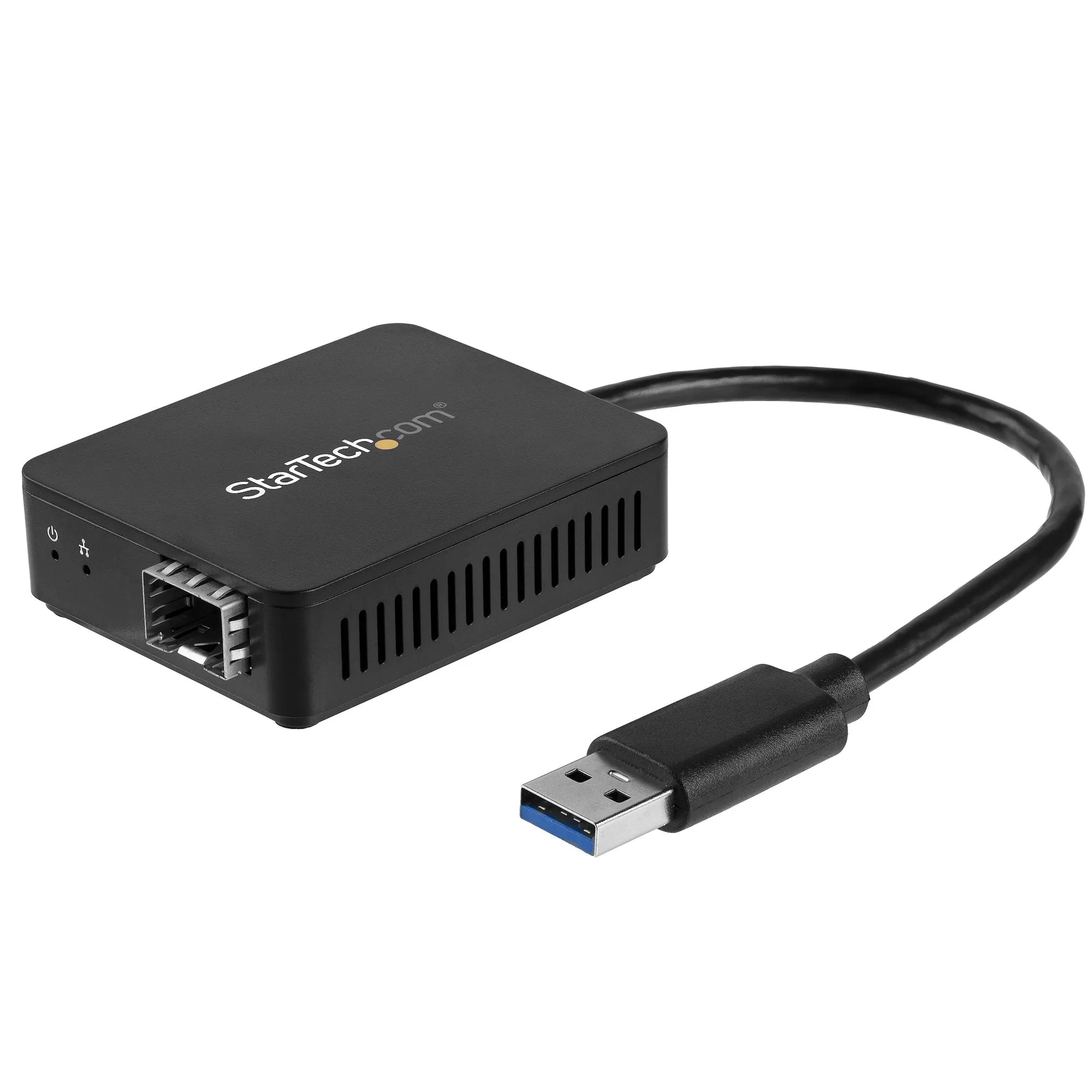 Startech.Com Usb 3.0 To Fiber Optic Converter, Compact Usb To Open Sfp Adapter, Usb To Gigabit Network Adapter, Usb 3.0