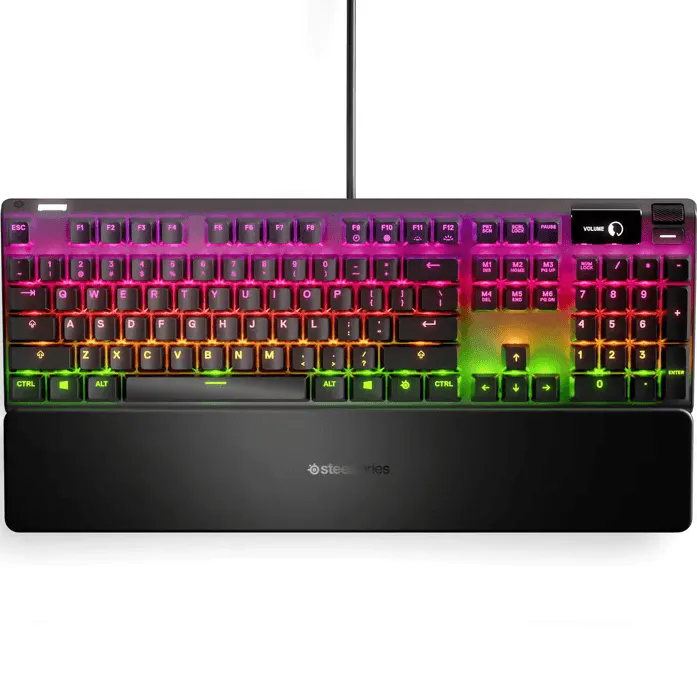 SteelSeries Apex 7 Gaming Keyboard RGB Linear Red Switch Full Size