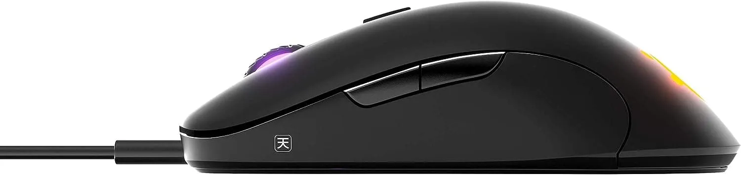 SteelSeries Sensei Ten - Gaming Mouse - 18, 000 CPI Truemove Pro Optical Sensor - Ambidextrous design - 8 Programmable Buttons - RGB Lighting - Black