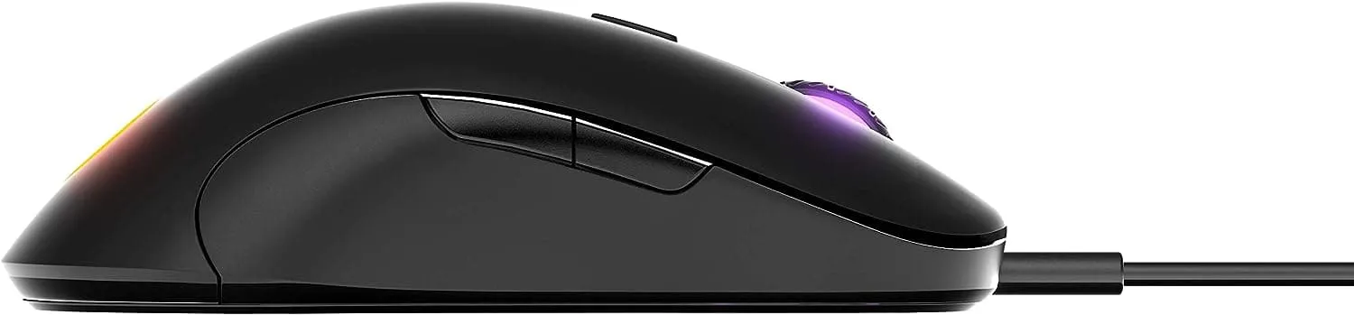 SteelSeries Sensei Ten - Gaming Mouse - 18, 000 CPI Truemove Pro Optical Sensor - Ambidextrous design - 8 Programmable Buttons - RGB Lighting - Black