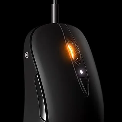 SteelSeries Sensei Ten - Gaming Mouse - 18, 000 CPI Truemove Pro Optical Sensor - Ambidextrous design - 8 Programmable Buttons - RGB Lighting - Black