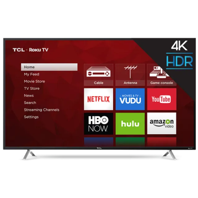 TCL 55" CLASS 4-SERIES 4K UHD HDR ROKU SMART TV - 55S423