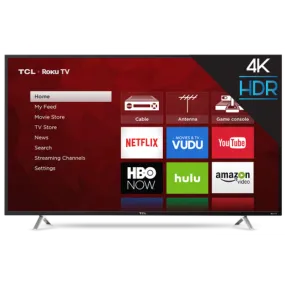 TCL 55" CLASS 4-SERIES 4K UHD HDR ROKU SMART TV - 55S423