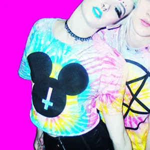 TIE DYE MOUSE CLUB TEE