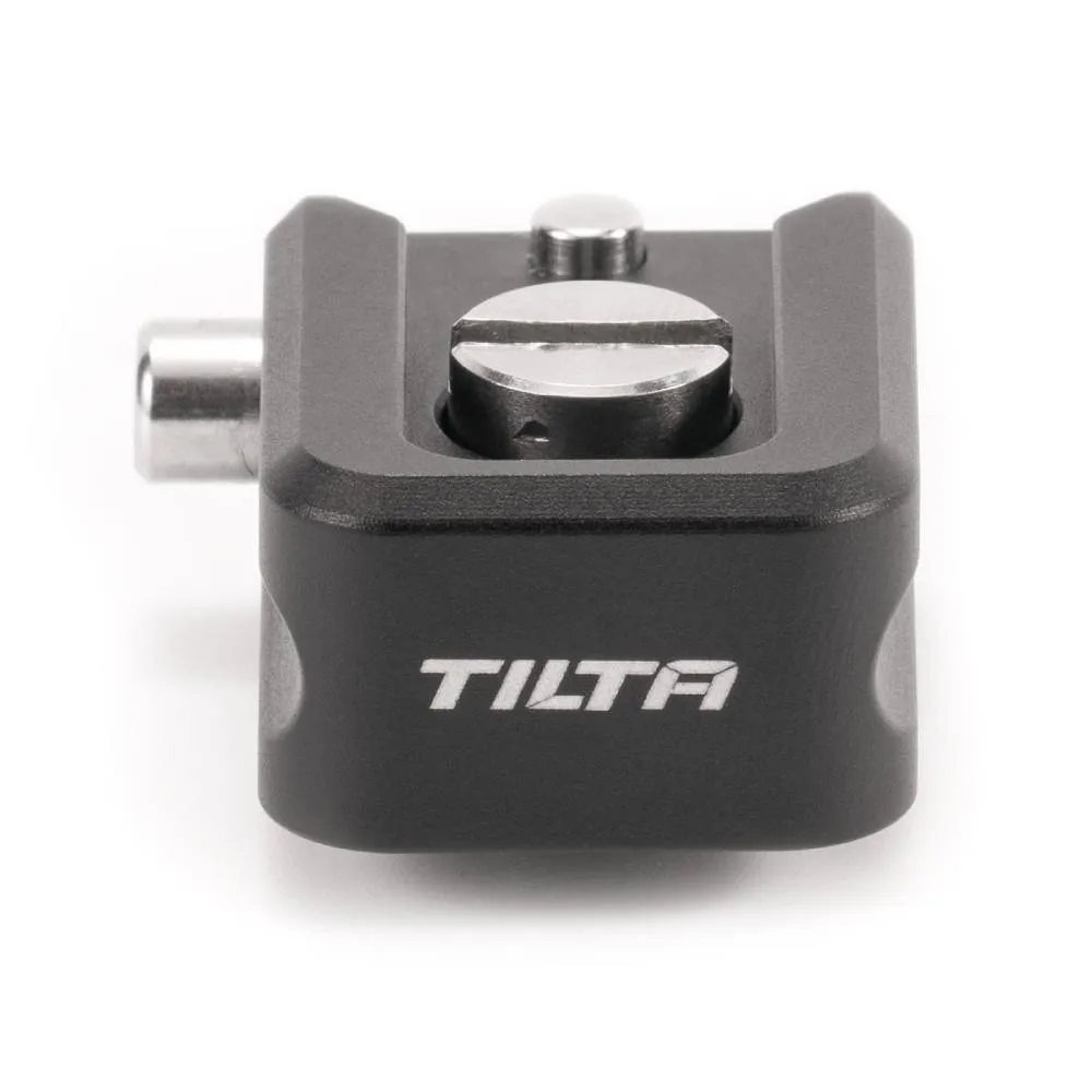 Tilta Cold Shoe Receiver Adapter with Locking Pin - Black