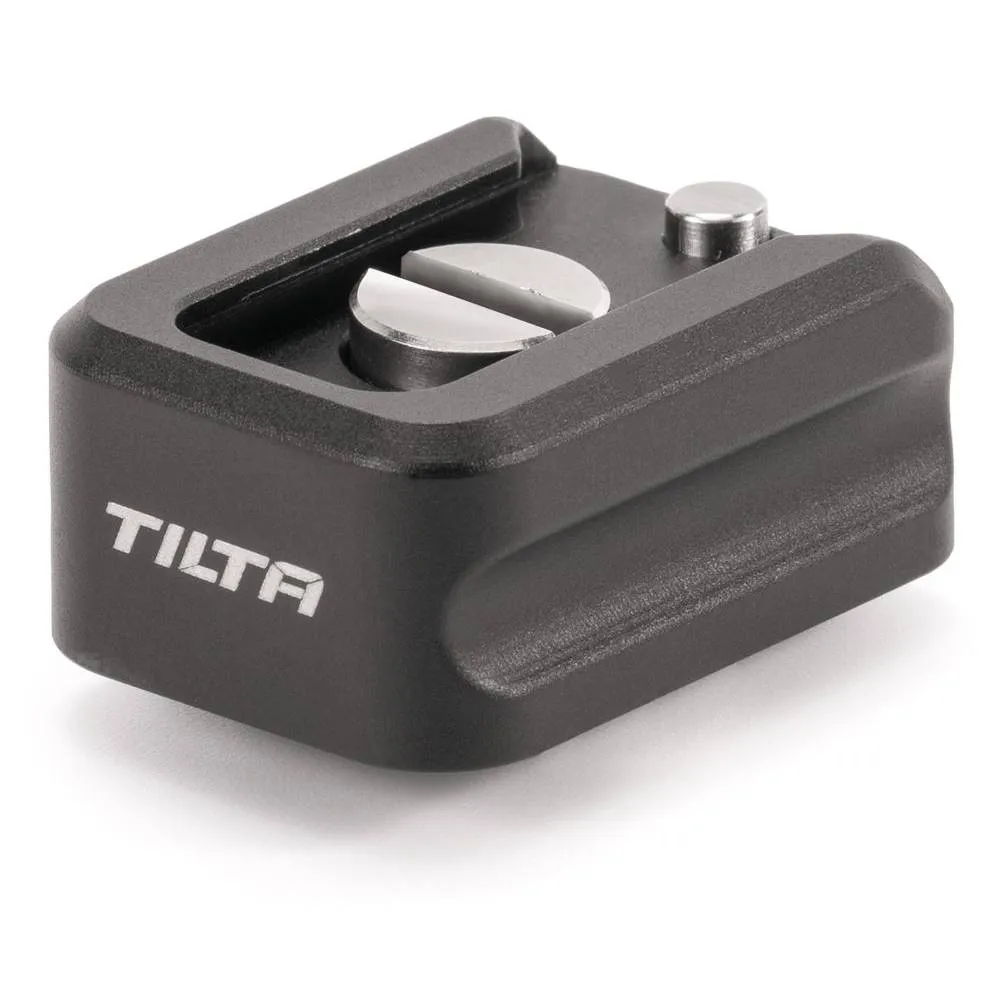 Tilta Cold Shoe Receiver Adapter with Locking Pin - Black