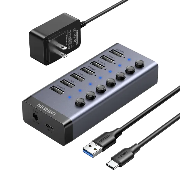 UGREEN Powered Switch USB Hub