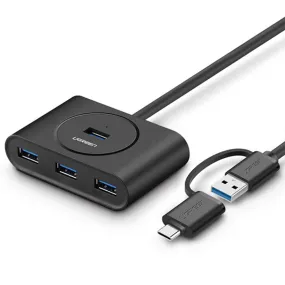 UGreen USB 3.0 Hub with Type C 1M - 40850