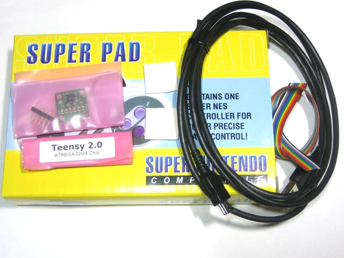 USB game pad with accelerometer project pack