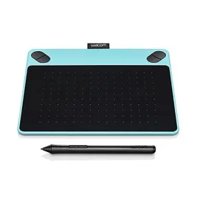 Wacom CTL-490/B0-CX Draw Pen Tablet (6.7 inch), Mint Blue