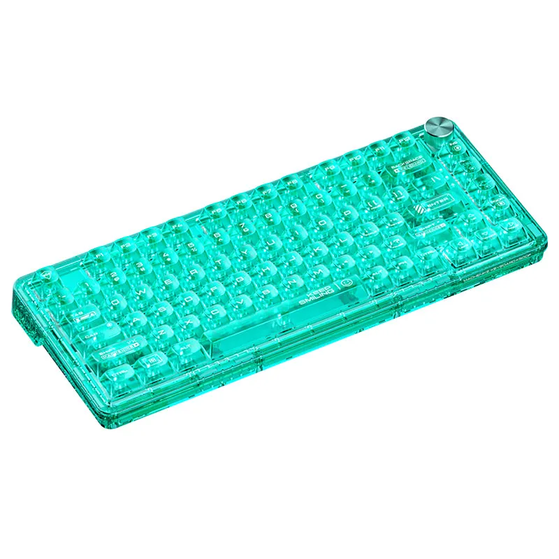 WhatGeek x Machenike K500F-B81 RGB Clear Mechanical Keyboard