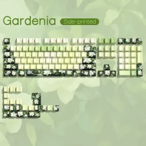 Womier Garden Series Cherry Profile Side-Printed Dye-Sub PBT Keycap Set (129-Key)