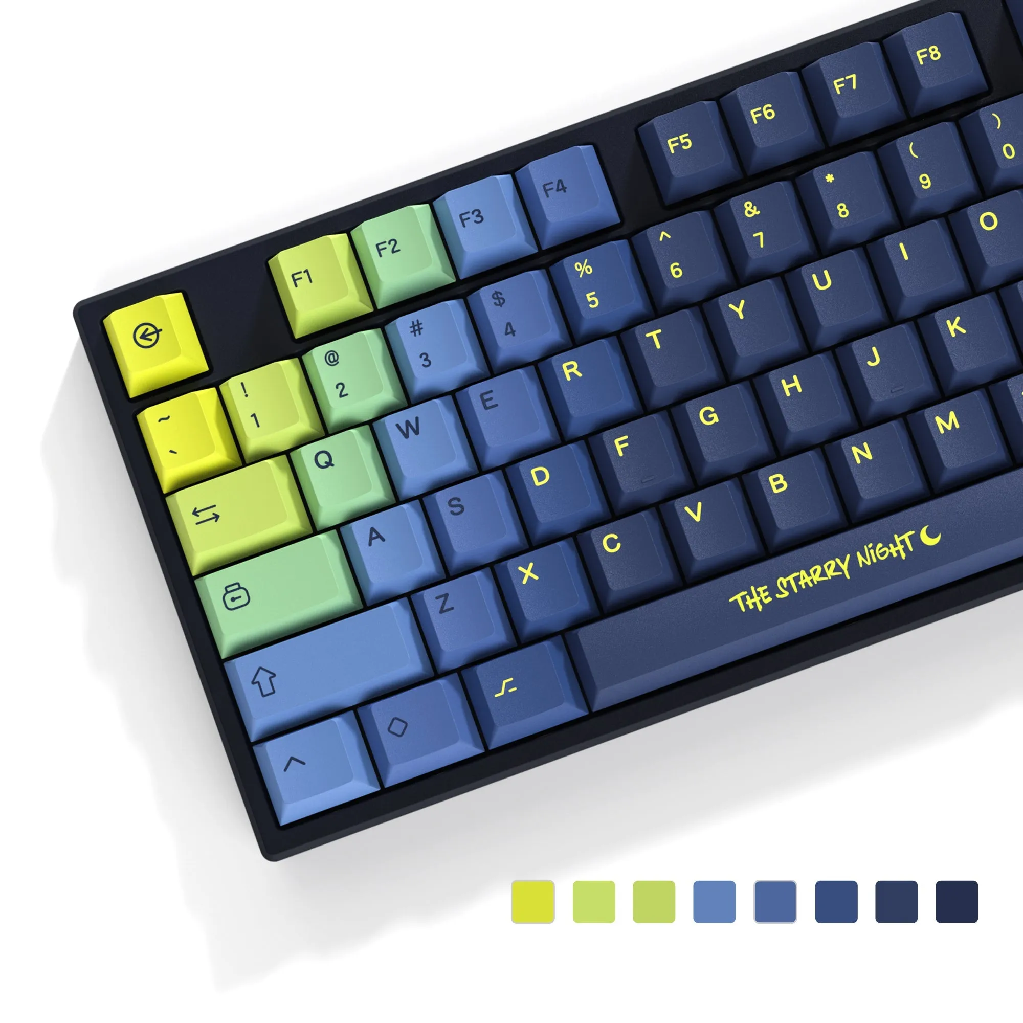 Womier The Starry Night Cherry Profile 131-Key Dye Sublimation PBT Keycap Set